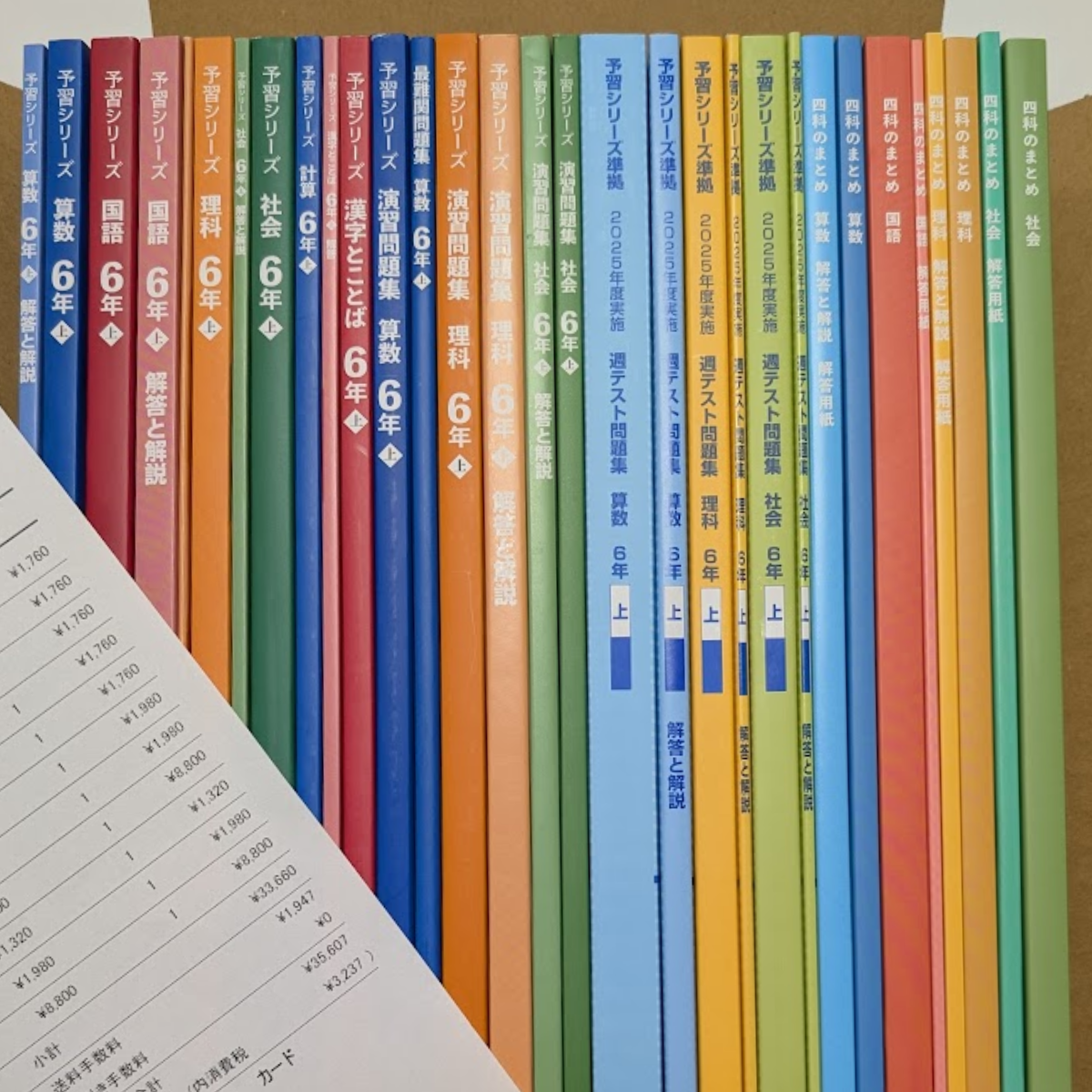 四谷大塚】予習シリーズ6年上が、いろんな意味でヘビー【新6年生