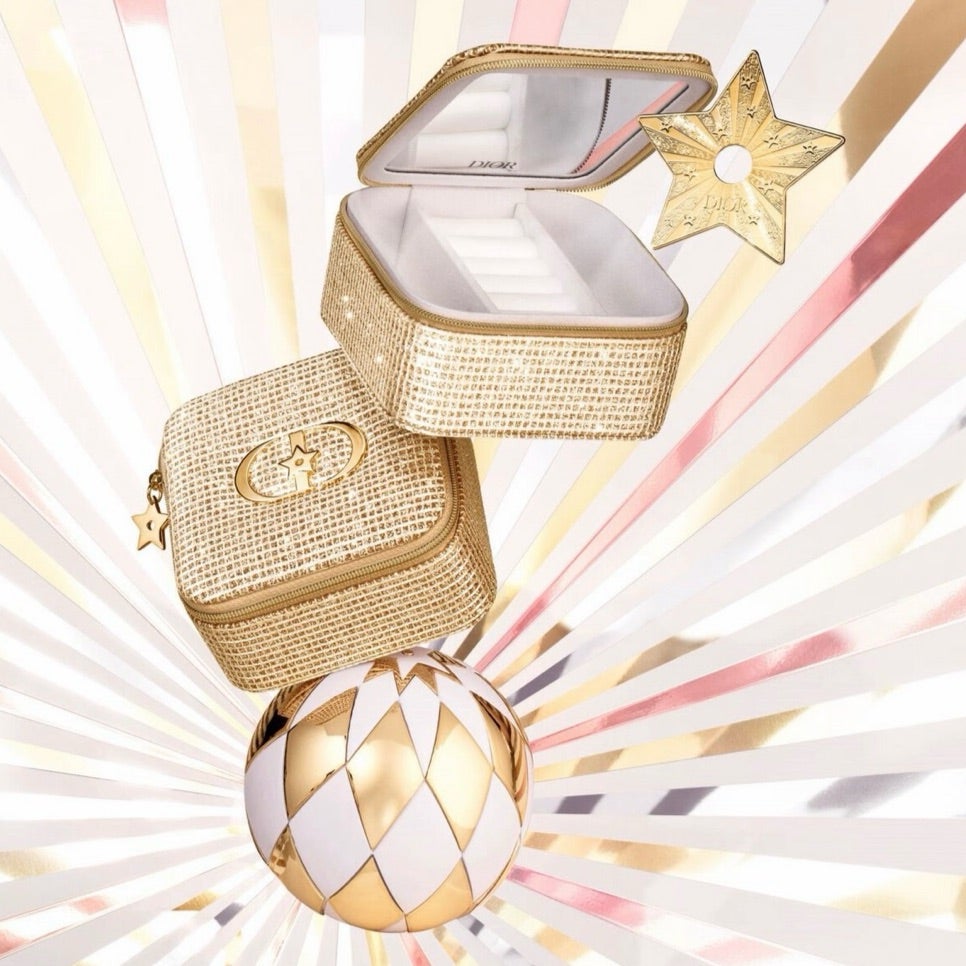 ノベルティ【DIORクリスマスコフレ2025】限定ホリデーディオールポーチ