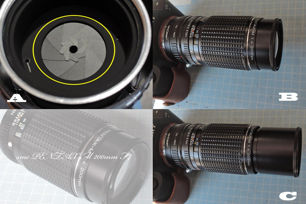 ペンタックス「smc PENTAX-M 200mm F4」分解清掃・作例 | ヨッシー