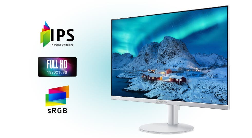 AOPEN モニター 27インチ ワイド フルHD(1920×1080) IPS 非光沢 120Hz