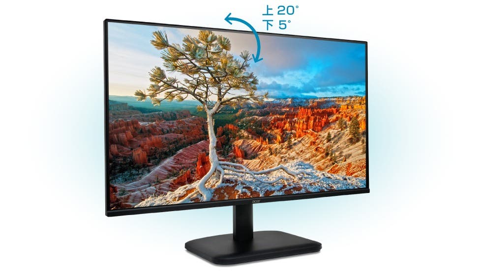 Acer モニター 23.8インチ フルHD 非光沢 IPS 120Hz 1ms(VRB) sRGB 99