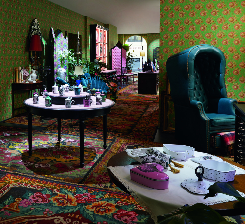 グッチの世界観をインテリアでも楽しみたい！ グッチ デコールの新作が