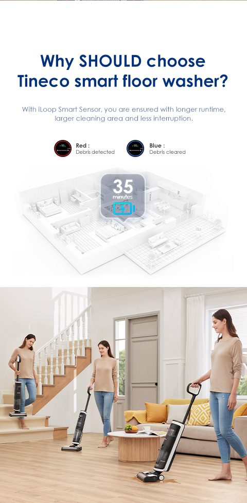 Tineco FLOOR ONE S3: Cordless Floor Washer for Hard Floors | Tineco US