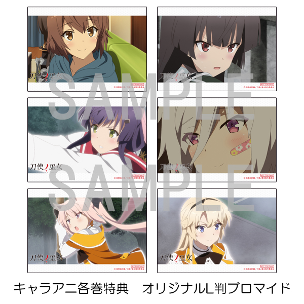 刀使ノ巫女 ソフマップBD全巻購入特典B2布ポスター 2026年最新Blu-