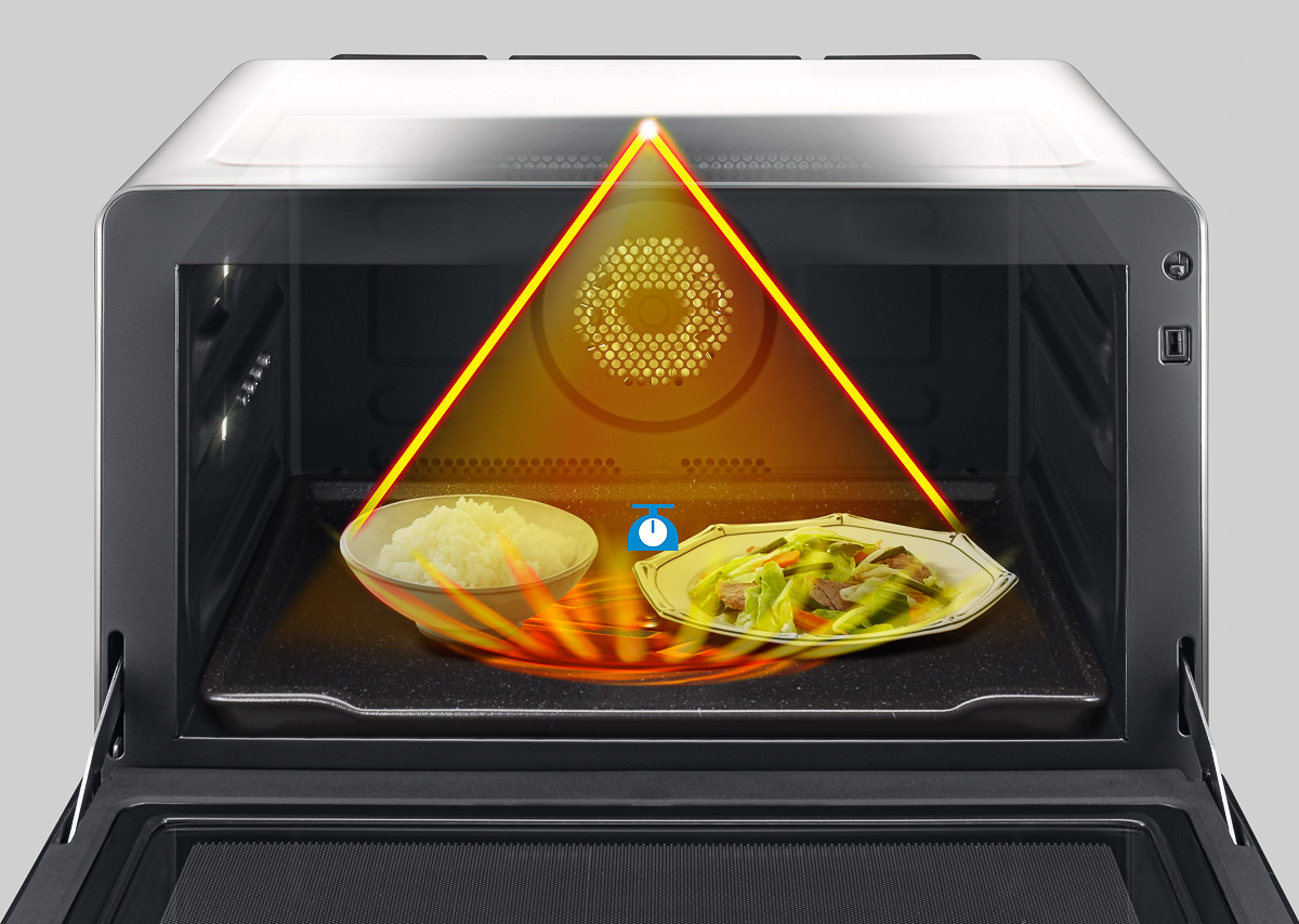 最高310度でこんがり焼ける！日立の過熱水蒸気オーブンレンジ