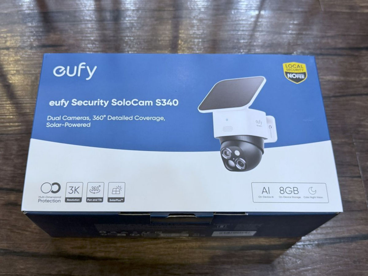 アンカーのソーラーパネル搭載「防犯カメラ」首振り＆AI追尾上位モデル