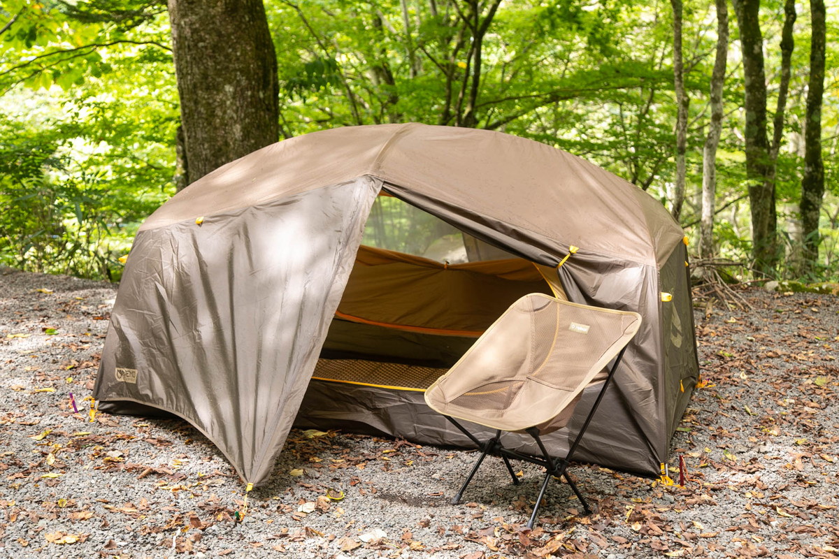 ソロでも2人でもOK！ニーモ「オーロラストーム2P」は圧迫感がなく広く