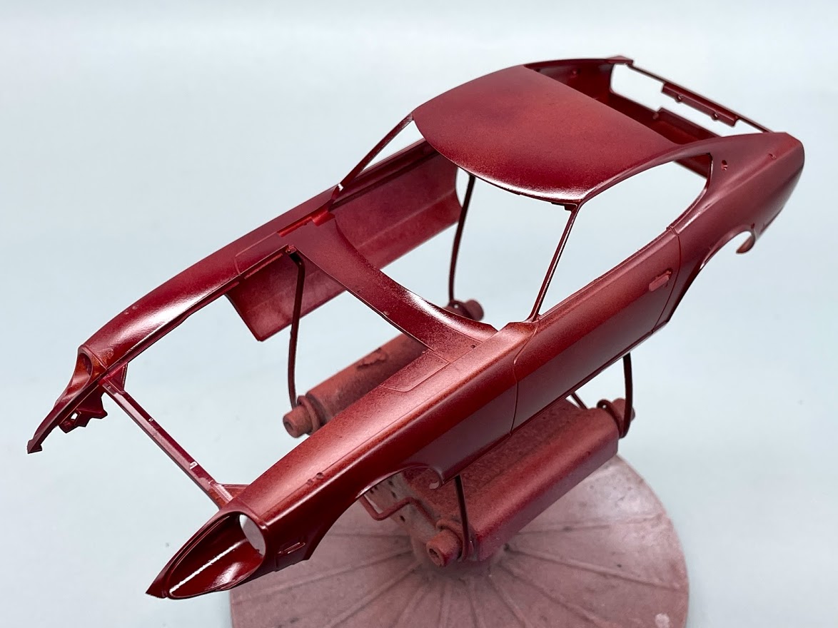 カーモデル製作はボディの塗装から！【達人のプラモ術＜NISSAN