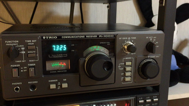 TRIO R-1000 | アマチュア無線局 ひろ局長 〜JI2OEY なごやAB36〜