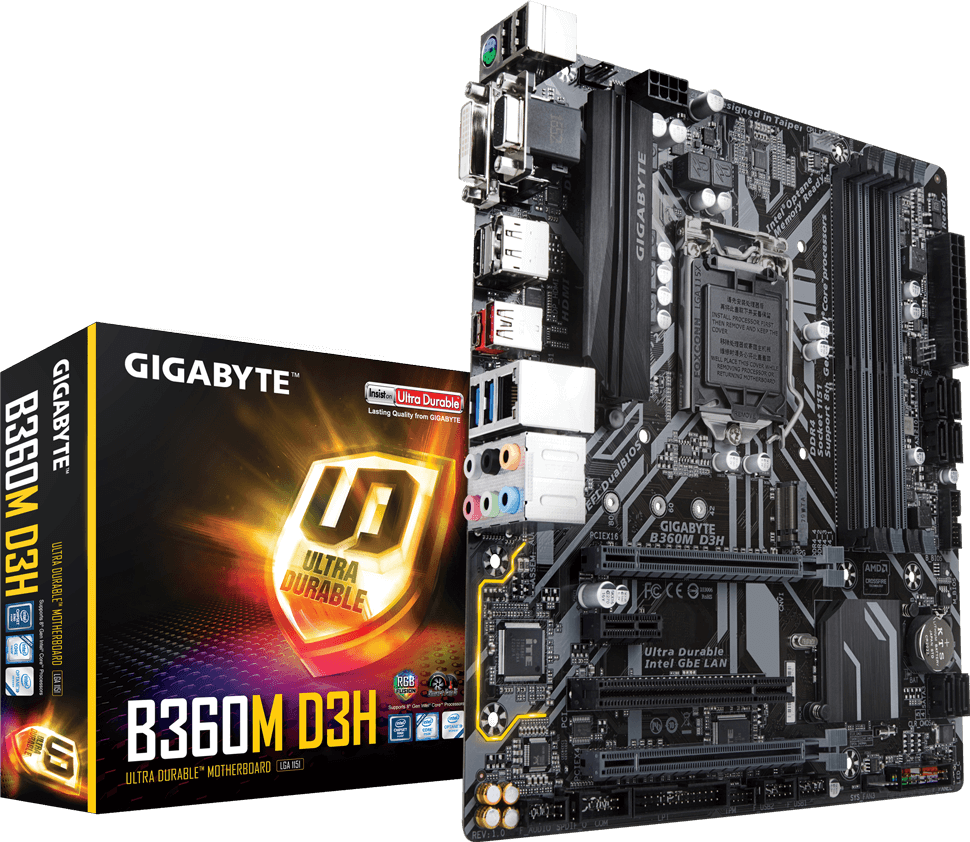 B360M D3H (Rev. 1.0) - GIGABYTE U.S.A.