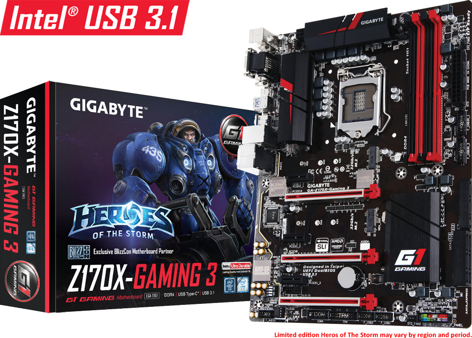 GA-Z170X-Gaming 3 (Rev. 1.0) - GIGABYTE Brazil