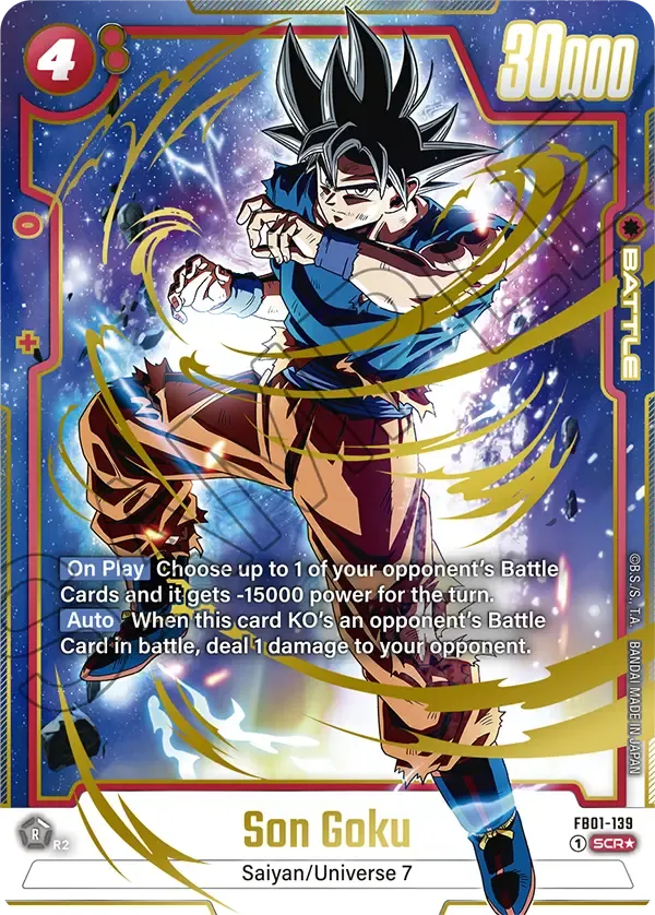 FB05-053 Son Goku Dragon Ball Super Card Game Fusion World Card