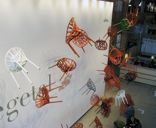 swiss designers saturday 08: 'vegetal' chair by bouroullec