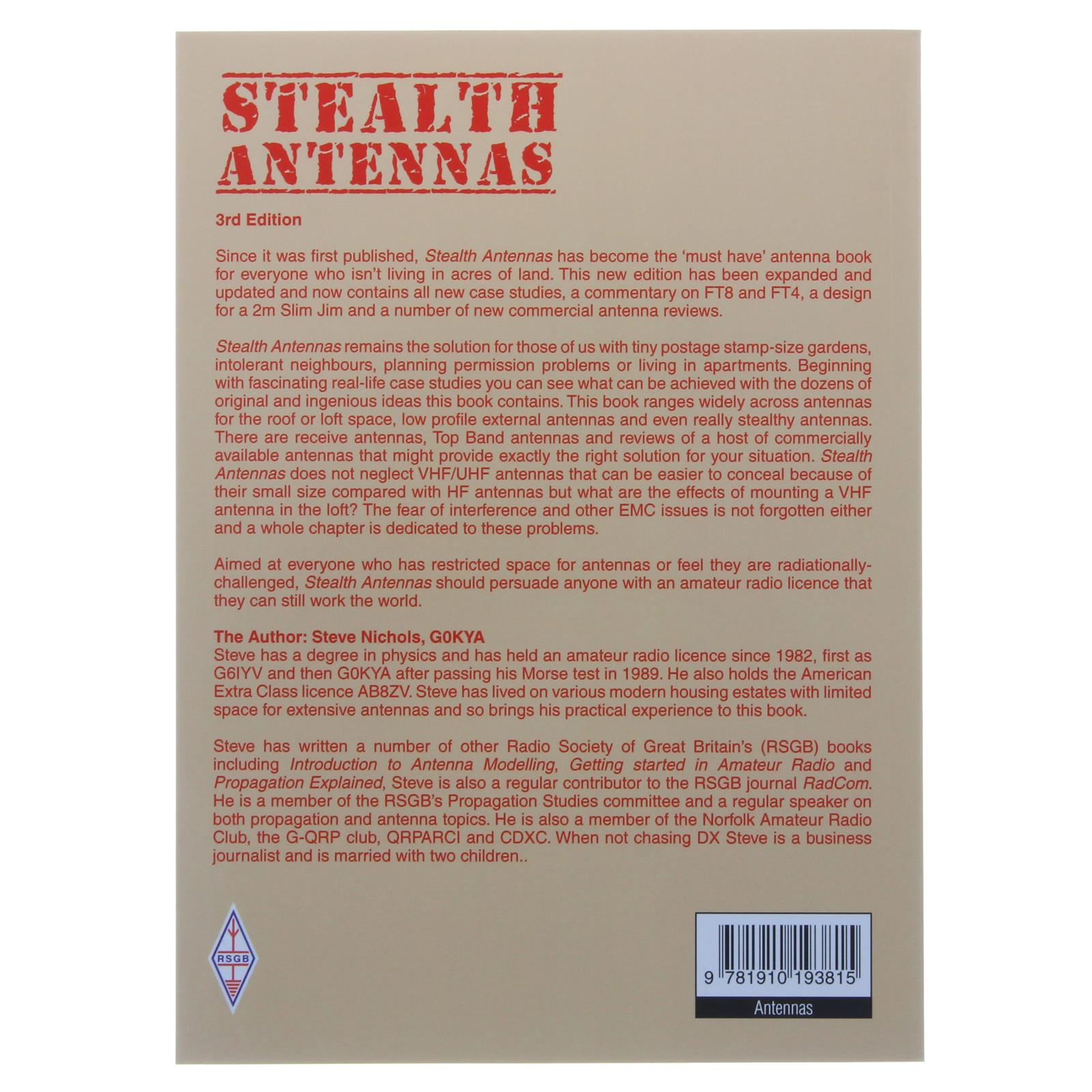 Radio Society of Great Britain STL3 Stealth Antennas 3rd Edition
