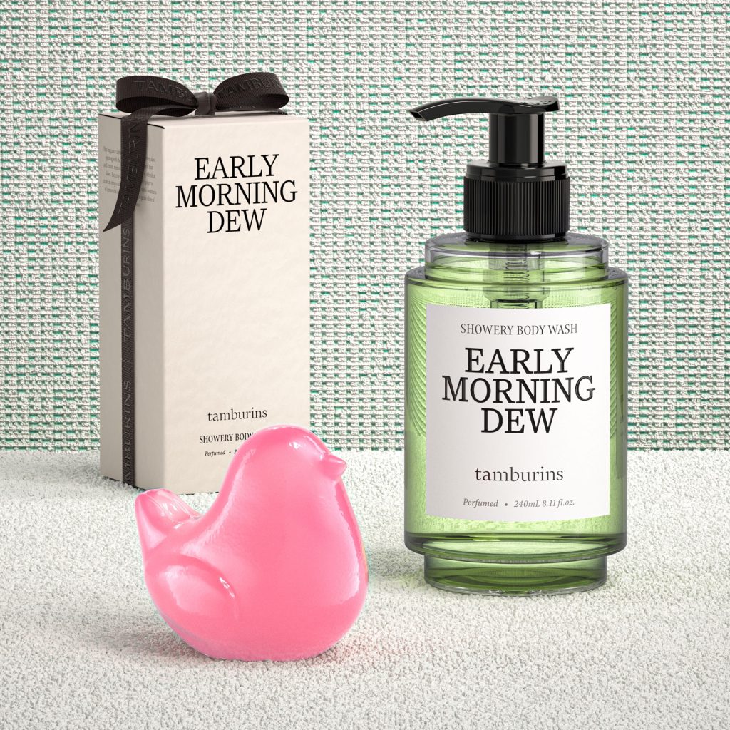 タンバリンズがシャワリーボディラインの新フレグランス「EARLY