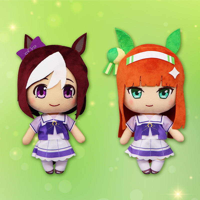 フリューより『ウマ娘 プリティーダービー』のぬいぐるみが登場！ 今春