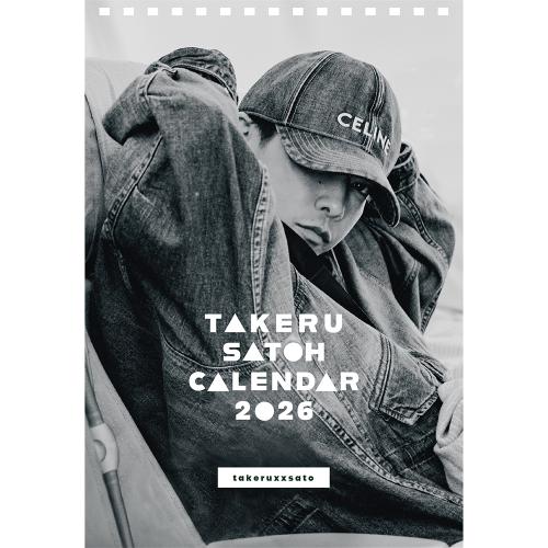 TAKERU SATOH 2026 CALENDAR | Co-LaVo Official Shop