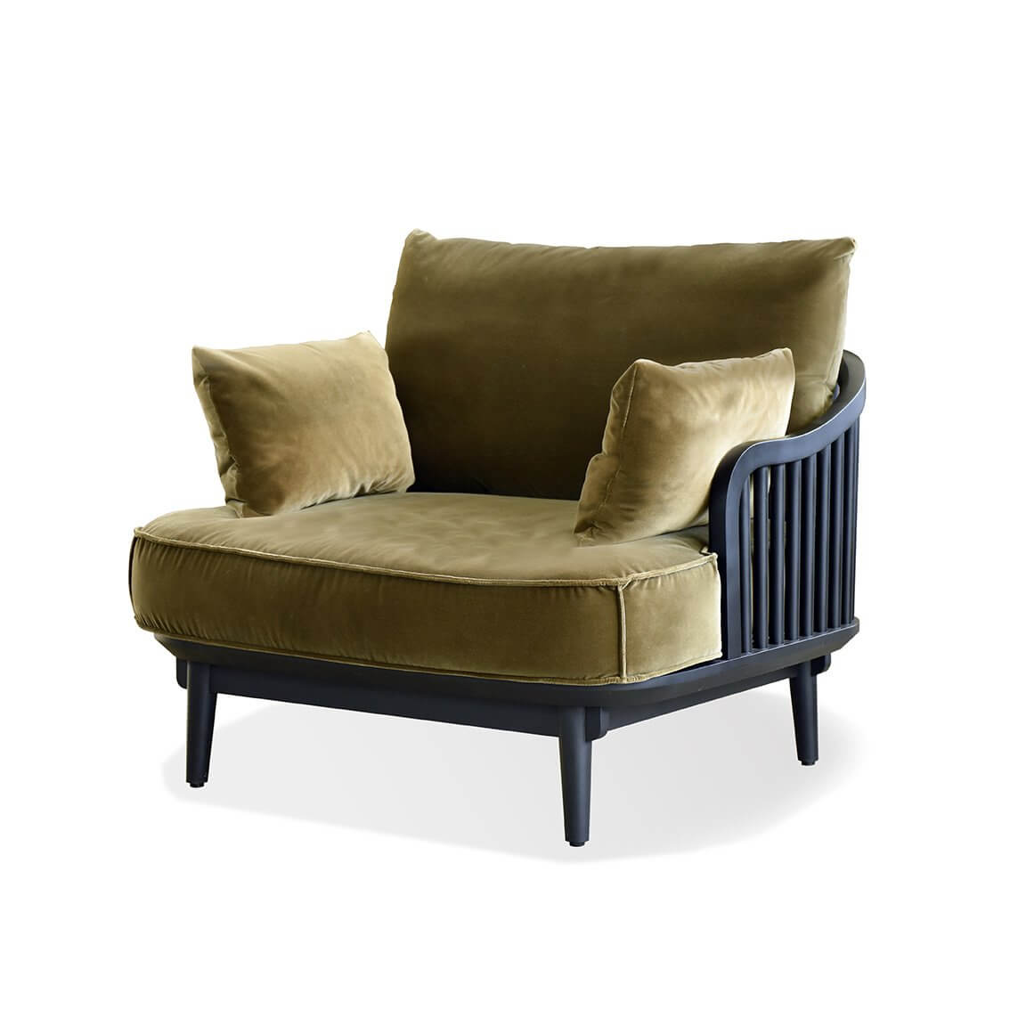 GART ガルト 1人掛けソファ(幅90cm) 天然木の北欧風ソファ | 【公式