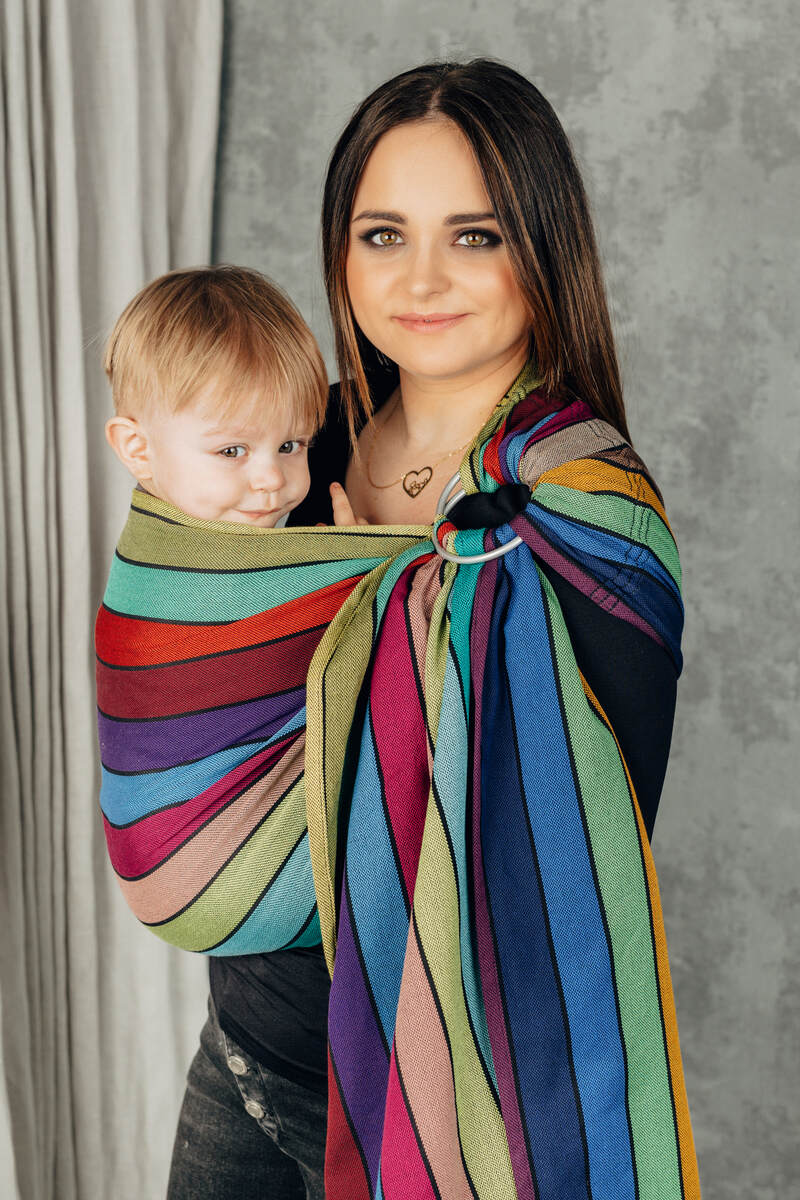 Ring sling Carousel of Colors from LennyLamb