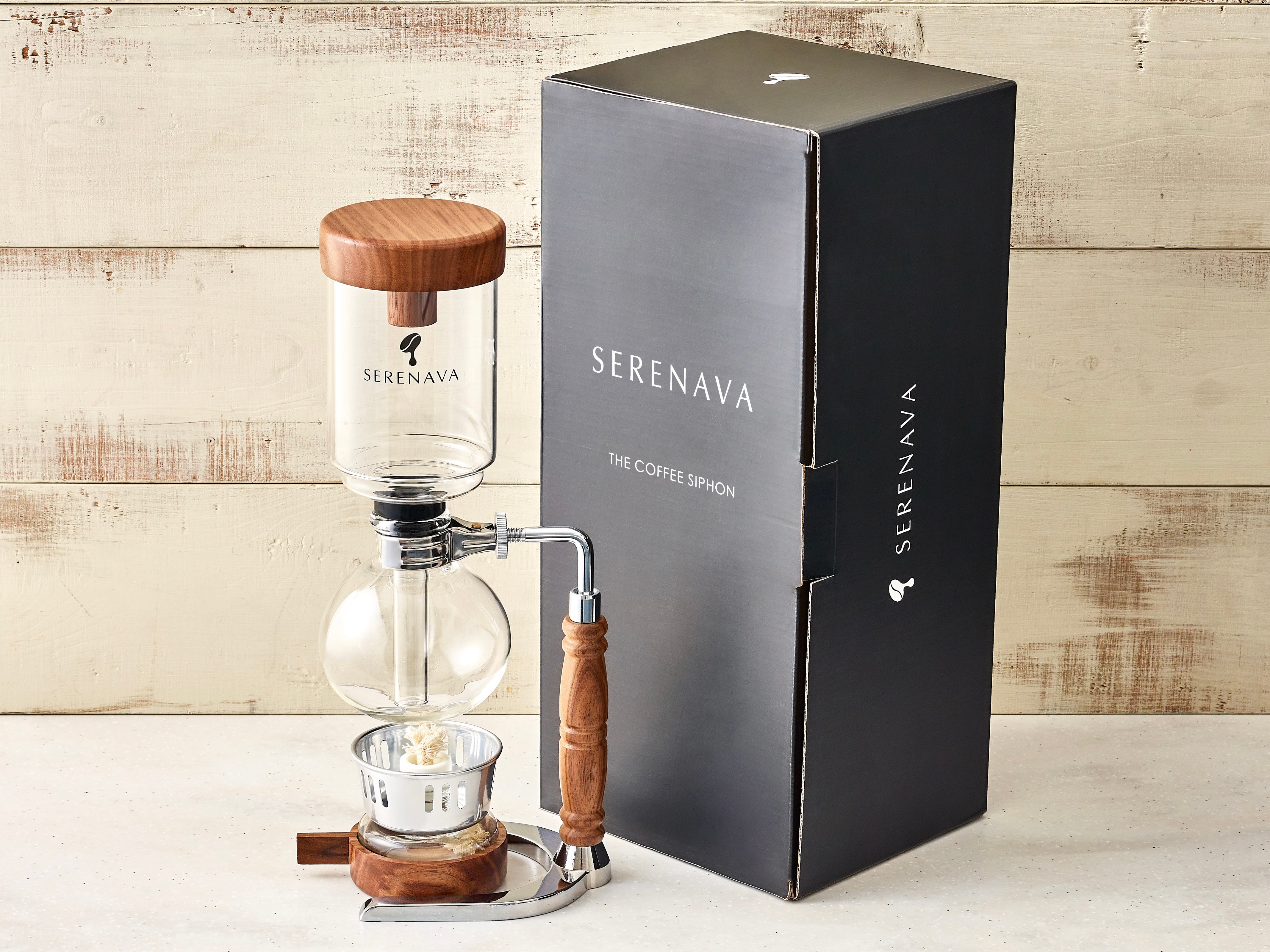 自宅バリスタの新定番】深み溢れる本格コーヒーサイフォン｜SERENAVA