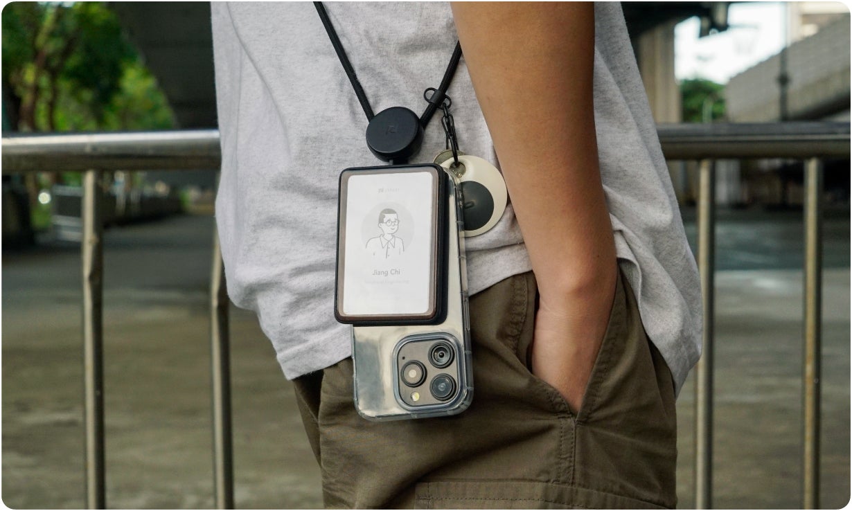 首掛けストラップ二刀流 | スマホストラップ × IDカード｜マクアケ