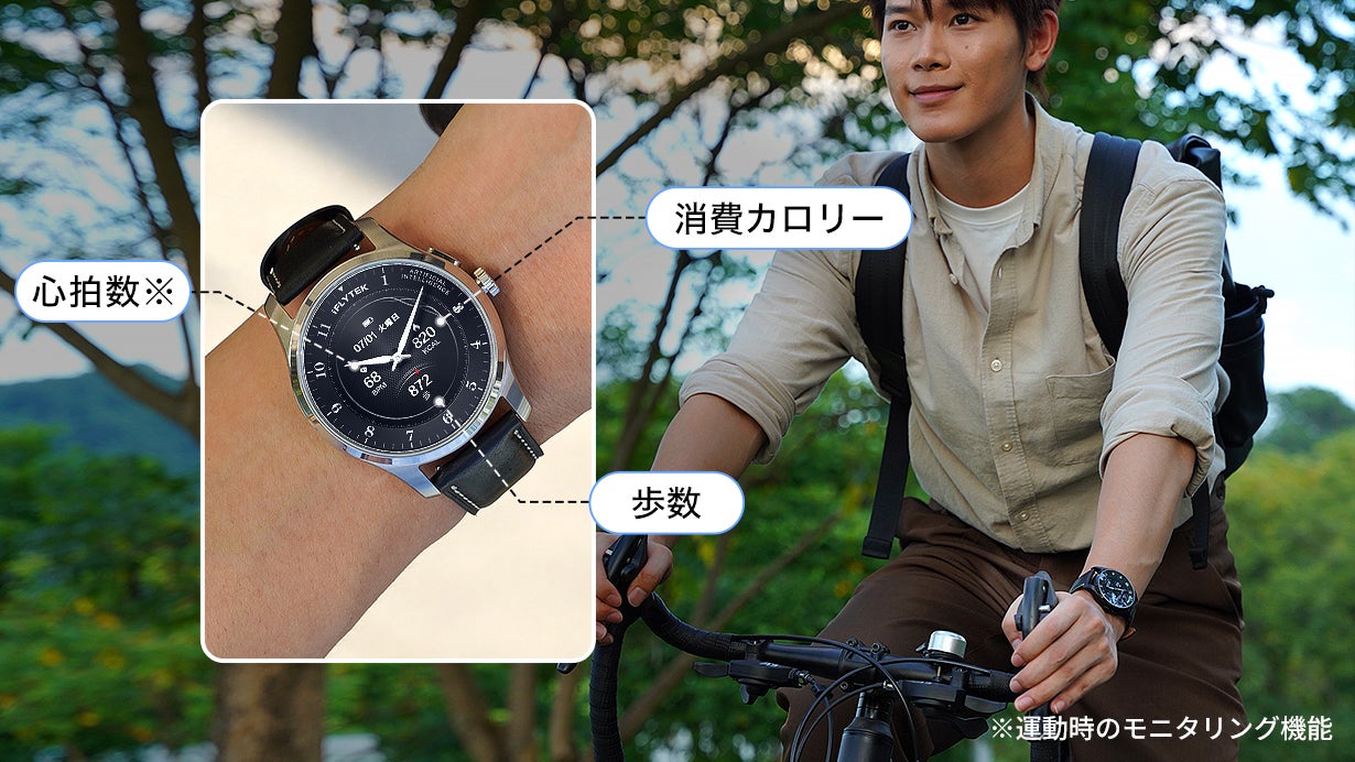 伝統腕時計×AI効率管理。ビジネス特化腕時計iFLYTEK AIWATCH｜マクアケ