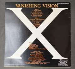 X VANISHING VISION 5000枚限定ピクチャーレコード 開封品 - メルカリ