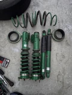 値下しましたL250 エッセ ミラジーノ 車高調 テイン - メルカリ