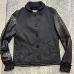 値下げ】SLOWGUN＆CO スロウガン カシミア×レザー 大人のスタジャン