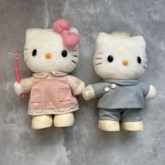 ハローキティ ダニエル ぬいぐるみセット 歯科医院限定品 2005年