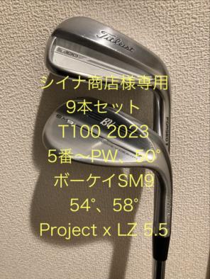 シイナ商店様専用】T100 SM9 9本 project x LZ 5.5 - メルカリ