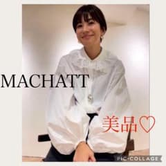 美品♡ マチャット machatt レースカラーブラウス - メルカリ