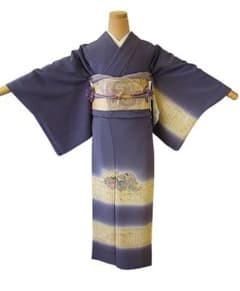 樽本伊勢蔵 訪問着＆袋帯・帯〆・帯揚げセット（正絹）仕立上り