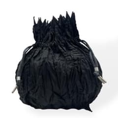 イッセイミ未使用級 プリーツプリーズ イッセイミヤケ 巾着バッグ