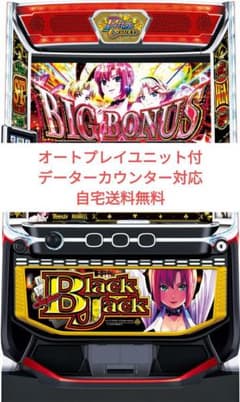 パチスロ実機 スーパーブラックジャック オートプレイスマスロユニット