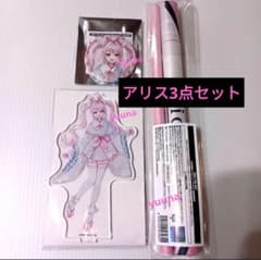 勝利の女神NIKKE ニケ 春探しの旅 アクスタ 缶バッジ 渋谷 アリス 3点