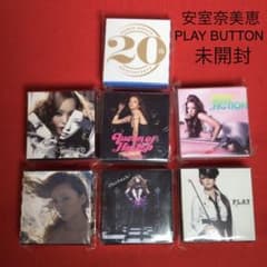 プレイボタン 安室奈美恵 7個セット 缶バッチ 20周年 ローソン限定