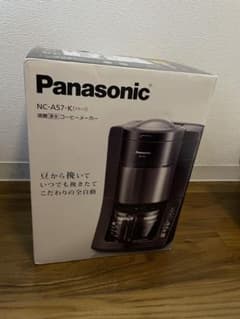 新品/未使用】Panasonic NC-A57-K コーヒーメーカー - メルカリ