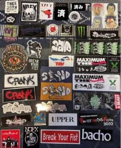 1/14 更新 バラ売り バンド ステッカー ミュージシャン - メルカリ