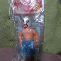 わるもののレスラー フィギュア、中島製作所当時物、ミスター神風