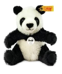 中古 シュタイフ ポニー パンダ EAN060182 Steiff シュタイフ - メルカリ
