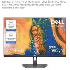 Dell S2721NX 27インチ フルHD モニター - メルカリ
