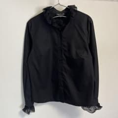 アニエスベー agnes b. ラッフルブラウス - メルカリ