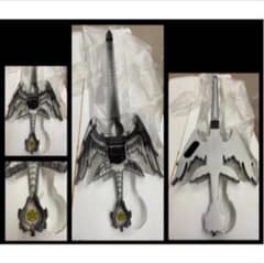 剣 ギター エレキ エレキギター 変形ギター 勇者 勇者の剣 シルバー 銀