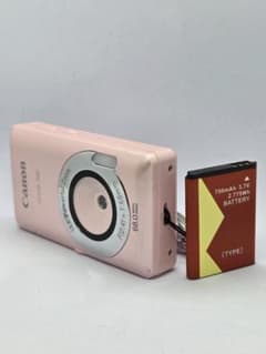 希少品】【スマホ転送OK】キャノン Canon IXUS 700 ピンク - メルカリ