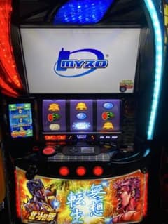 パチスロ実機 スマスロ 北斗の拳 無想転生パネル カウンター対応