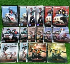 仮面ライダー【全16巻】初代 1号 レンタル 藤岡弘 特撮 DVD 匿名配送
