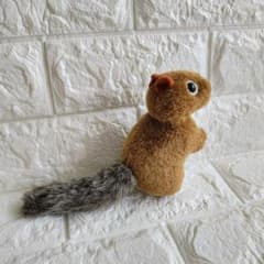 やまね工房 ぬいぐるみ 日本リスの子 ニホンリス - メルカリ