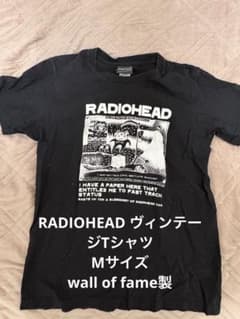 激レアM！RADIOHEAD Tシャツ wall of fame製レディオヘッド - メルカリ