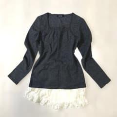 y2k 00s ウィッシュコア ドット レース フェアリーグランジ 森ガール